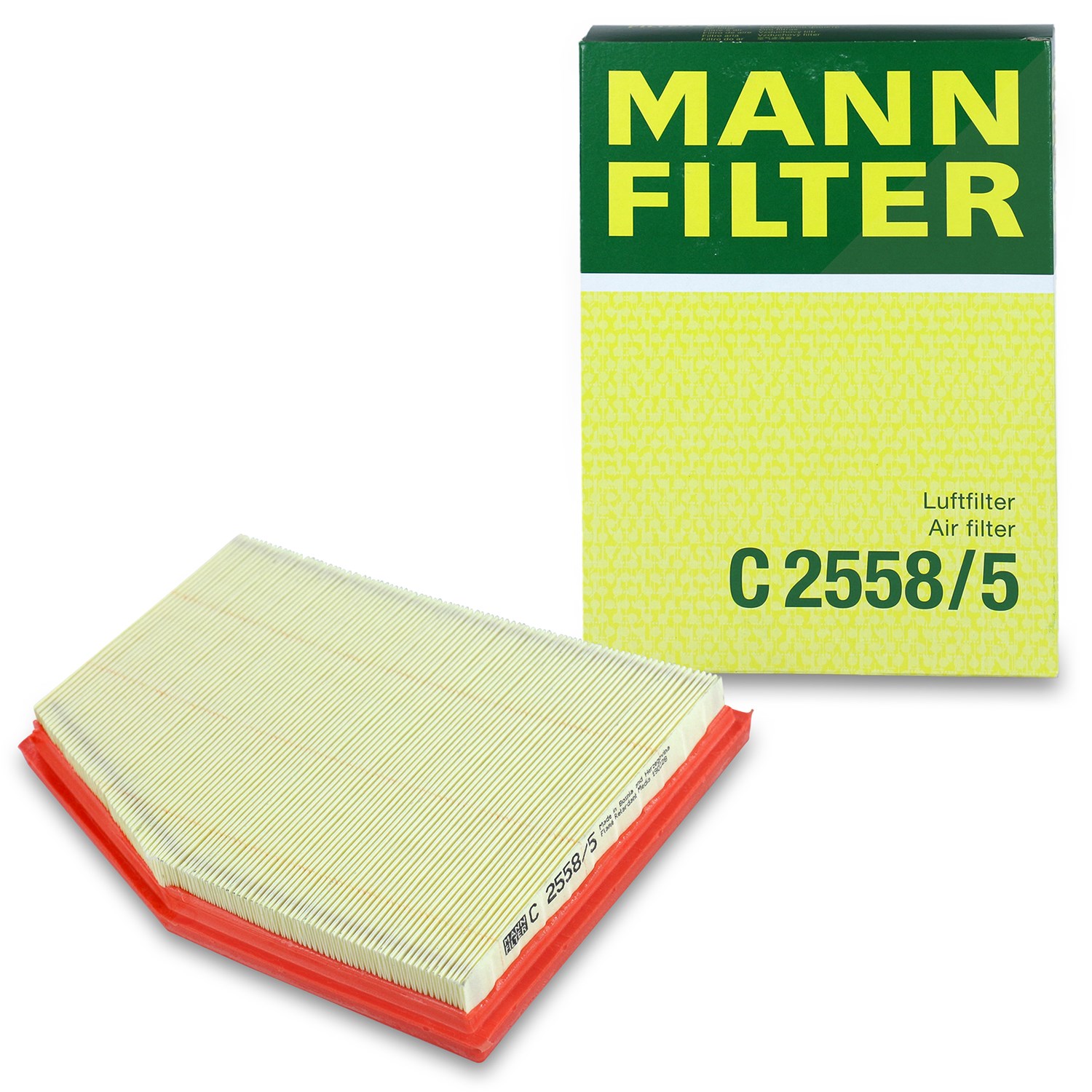 Mann-filter Luftfilter [Hersteller-Nr. C2558/5] für Porsche