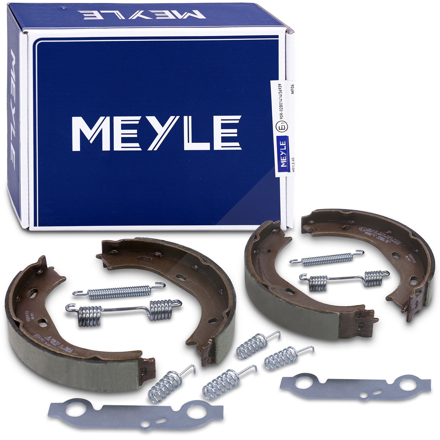 Meyle Handbremsbackensatz Feststellbremse hinten [Hersteller-Nr. 0140420102] für Mercedes-Benz