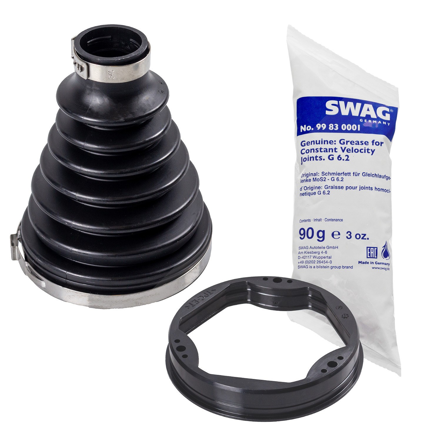Swag Faltenbalgsatz, Antriebswelle [Hersteller-Nr. 33102221] für Ford