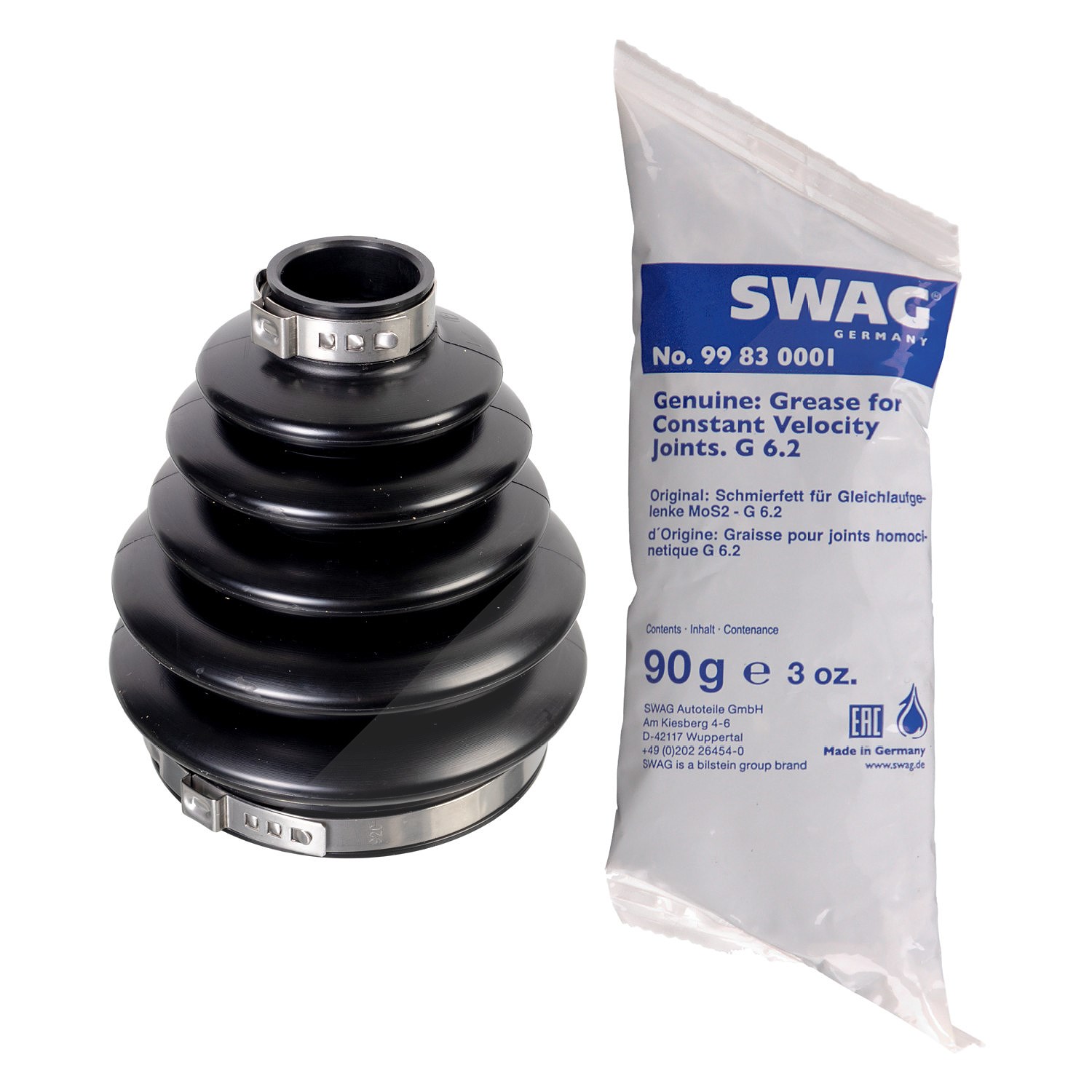 Swag Faltenbalgsatz, Antriebswelle [Hersteller-Nr. 33102717] für Volvo, Ford