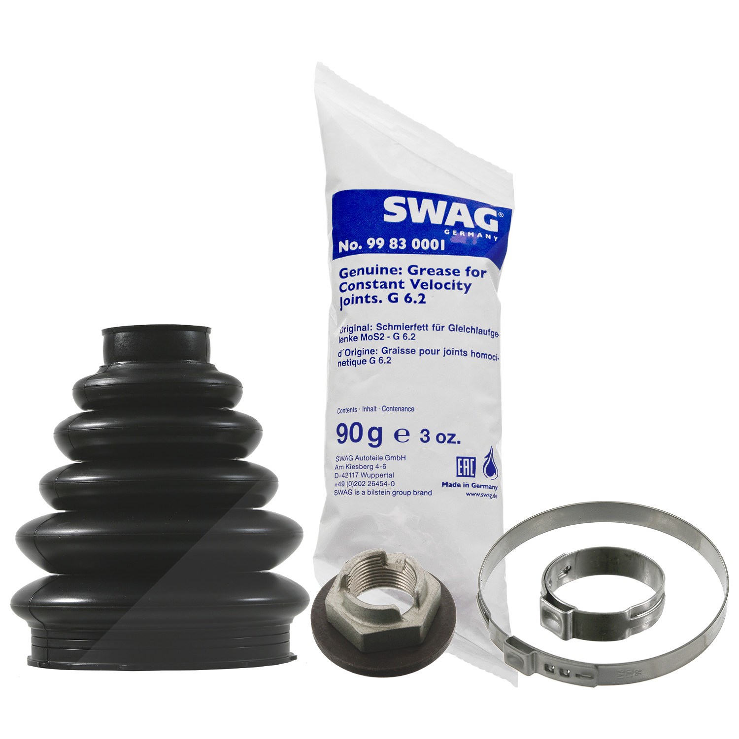 Swag Faltenbalgsatz, Antriebswelle [Hersteller-Nr. 50901005] für Ford