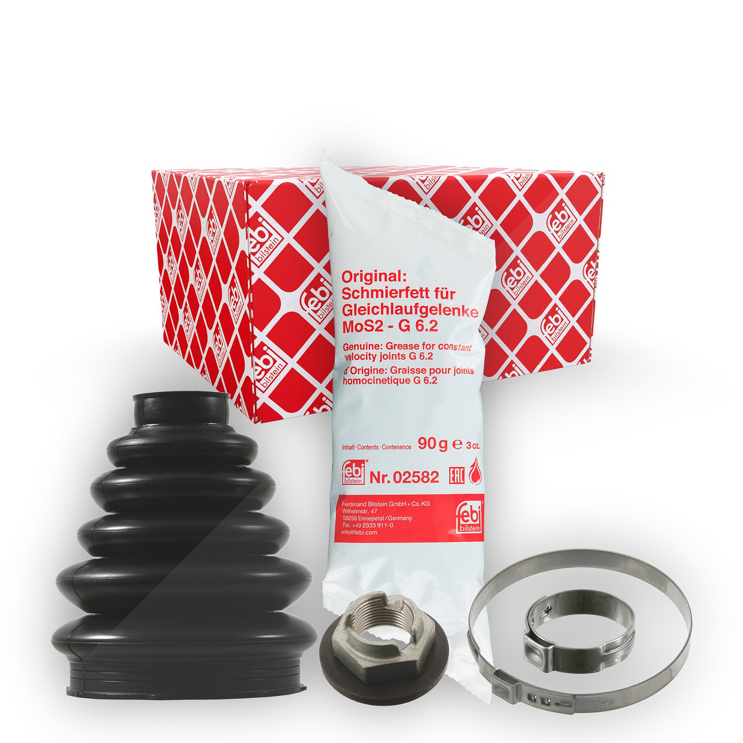 Febi Bilstein Faltenbalgsatz, Antriebswelle [Hersteller-Nr. 01005] für Ford