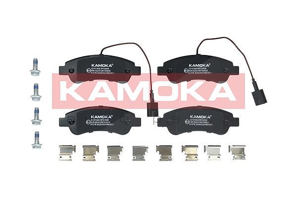 Kamoka Bremsbelagsatz, Scheibenbremse [Hersteller-Nr. JQ101404] für Fiat, Peugeot, Citroën