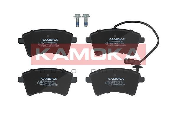 Kamoka Bremsbelagsatz, Scheibenbremse [Hersteller-Nr. JQ101366] für Renault
