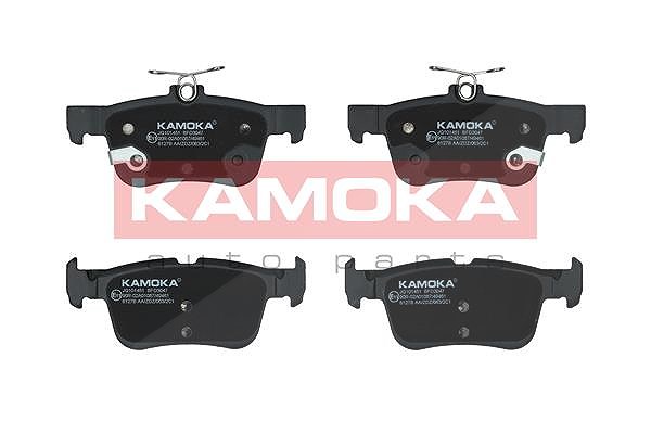 Kamoka Bremsbelagsatz, Scheibenbremse [Hersteller-Nr. JQ101451] für Ford Usa, Ford