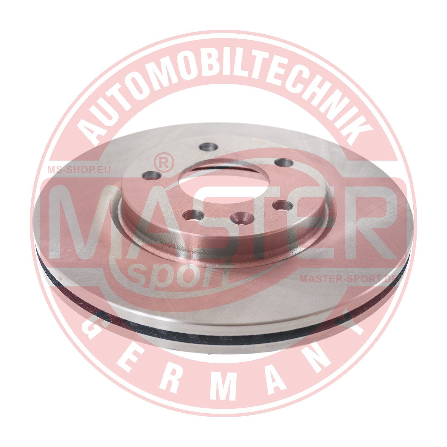 Master-sport Germany Bremsscheibe Vorderachse Belüftet [Hersteller-Nr. 24012601661-PCS-MS] für Chevrolet, Opel, Vauxhall