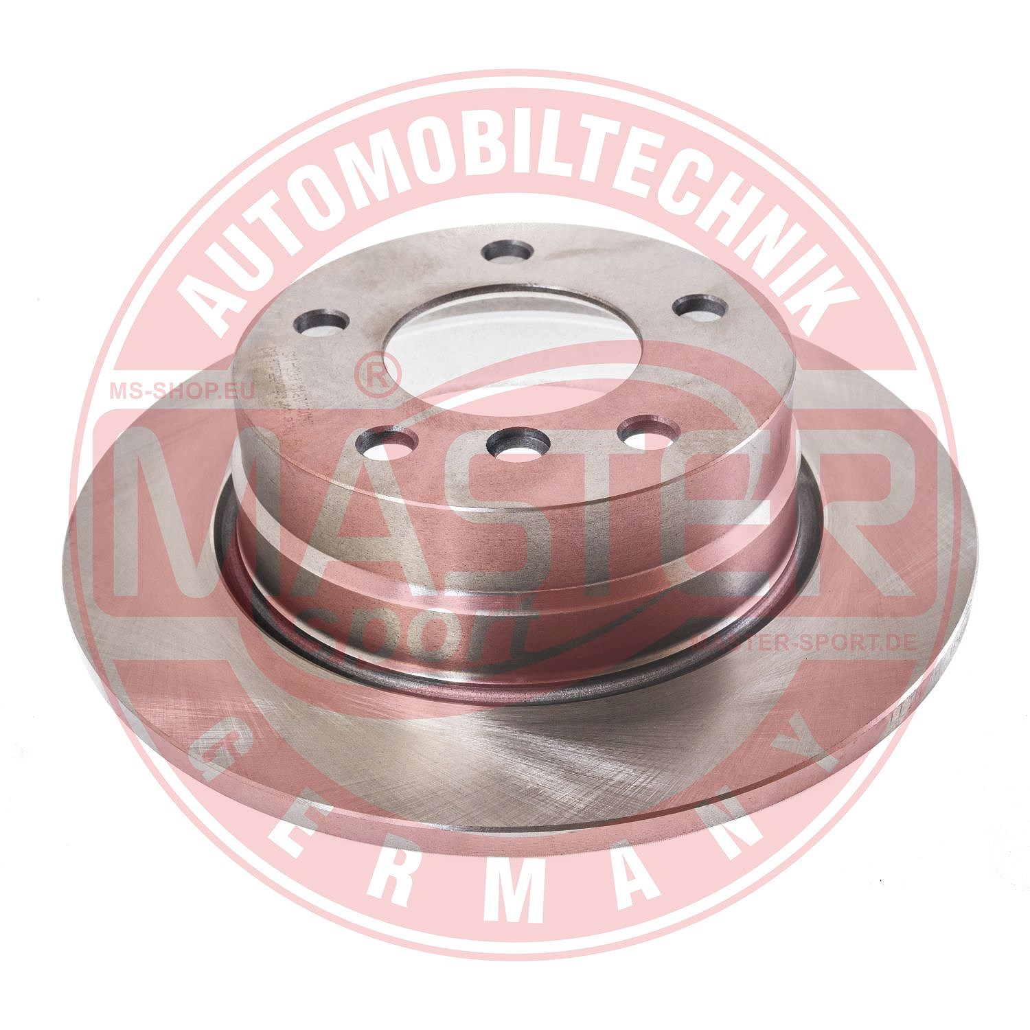 Master-sport Germany Bremsscheibe Hinterachse Voll [Hersteller-Nr. 24011003141-PCS-MS] für BMW