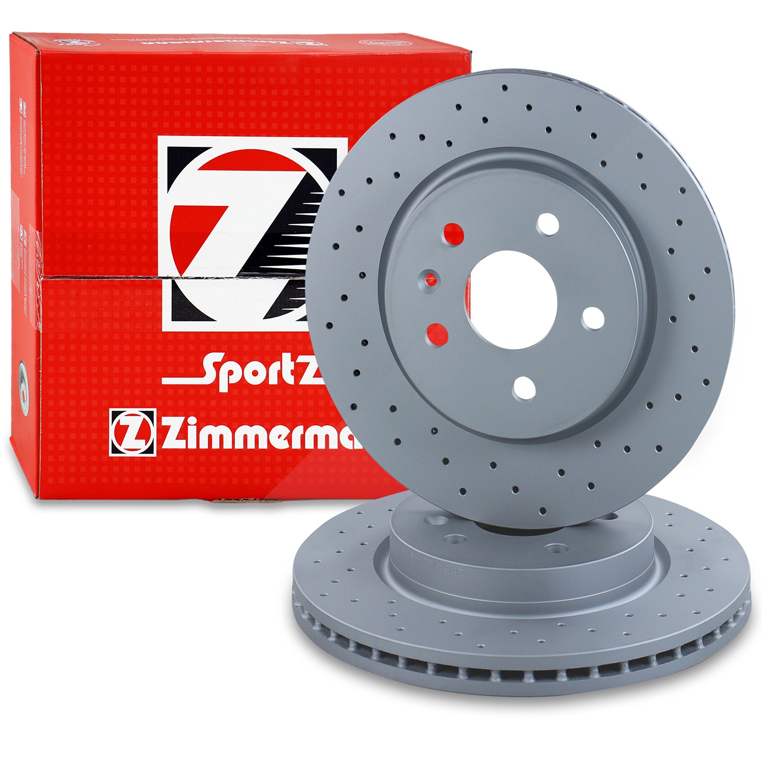 Zimmermann Sport-Bremsscheibe Ø315 belüftet Hinterachse [Hersteller-Nr. 430.2618.52] für Opel, Chevrolet, Saab, Vauxhall
