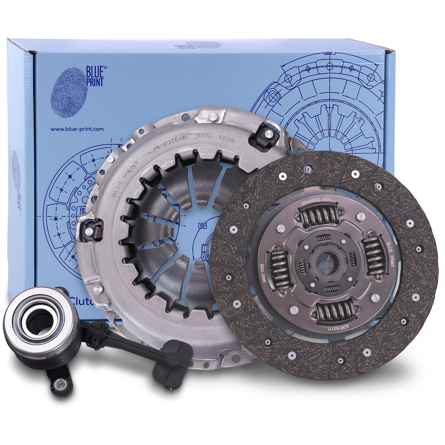 Blue Print Kupplungssatz [Hersteller-Nr. ADR163056] für Renault
