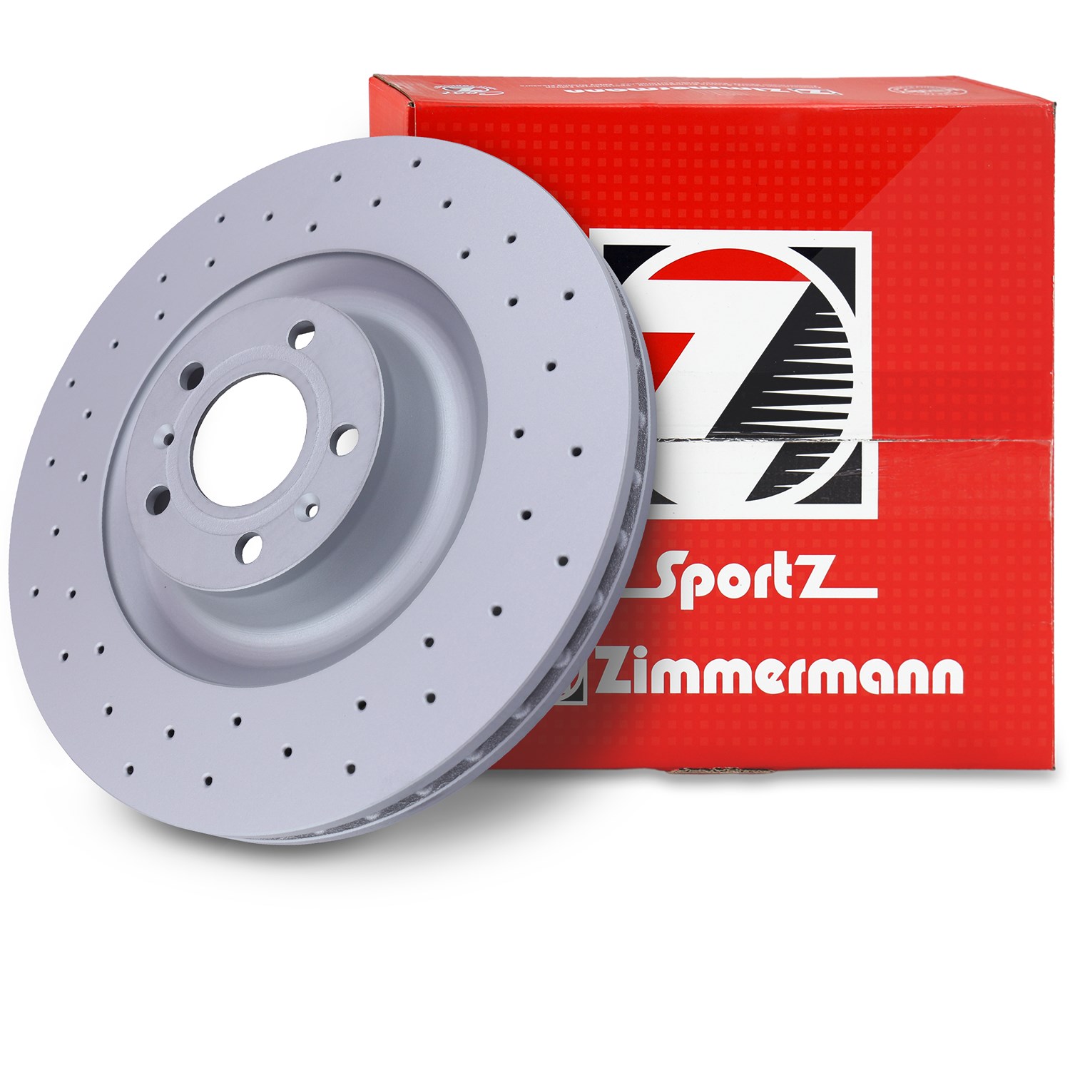 Zimmermann 1x Sport-Bremsscheibe belüftet vorne [Hersteller-Nr. 100.3305.52] für Audi, VW