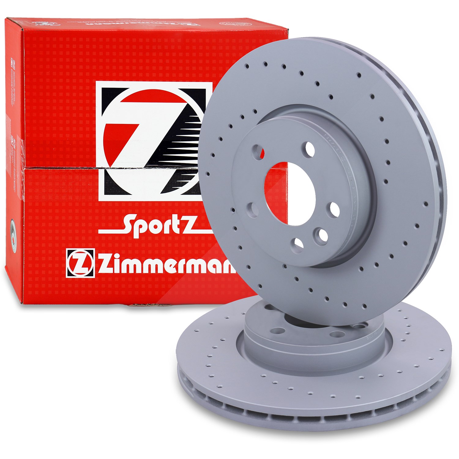Zimmermann Sport-Bremsscheibe Ø313 belüftet Vorderachse [Hersteller-Nr. 250.1347.52] für Ford, Seat, VW