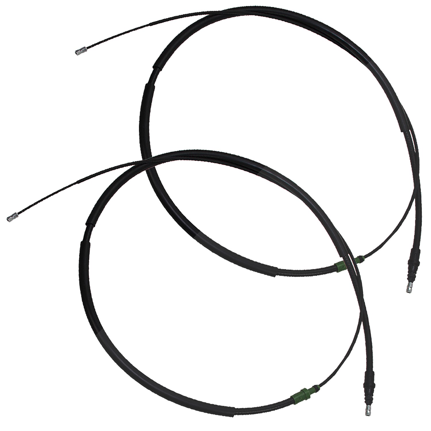 Bestprice 2x Handbremsseil Scheibenbremse Hinterachse [Hersteller-Nr. 10622217] für Citroën, Peugeot