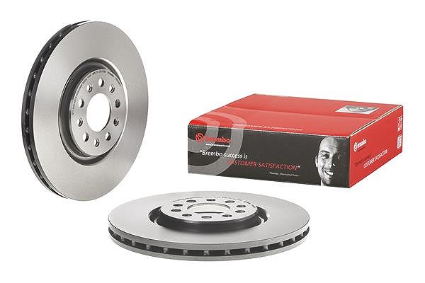 Brembo 1x Bremsscheibe [Hersteller-Nr. 09.N268.11] für Chrysler, Jeep