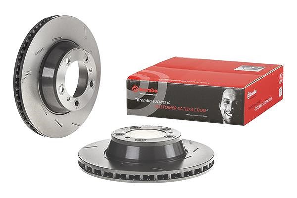 Brembo 1x Bremsscheibe belüftet hinten rechts [Hersteller-Nr. 09.C878.31] für Porsche