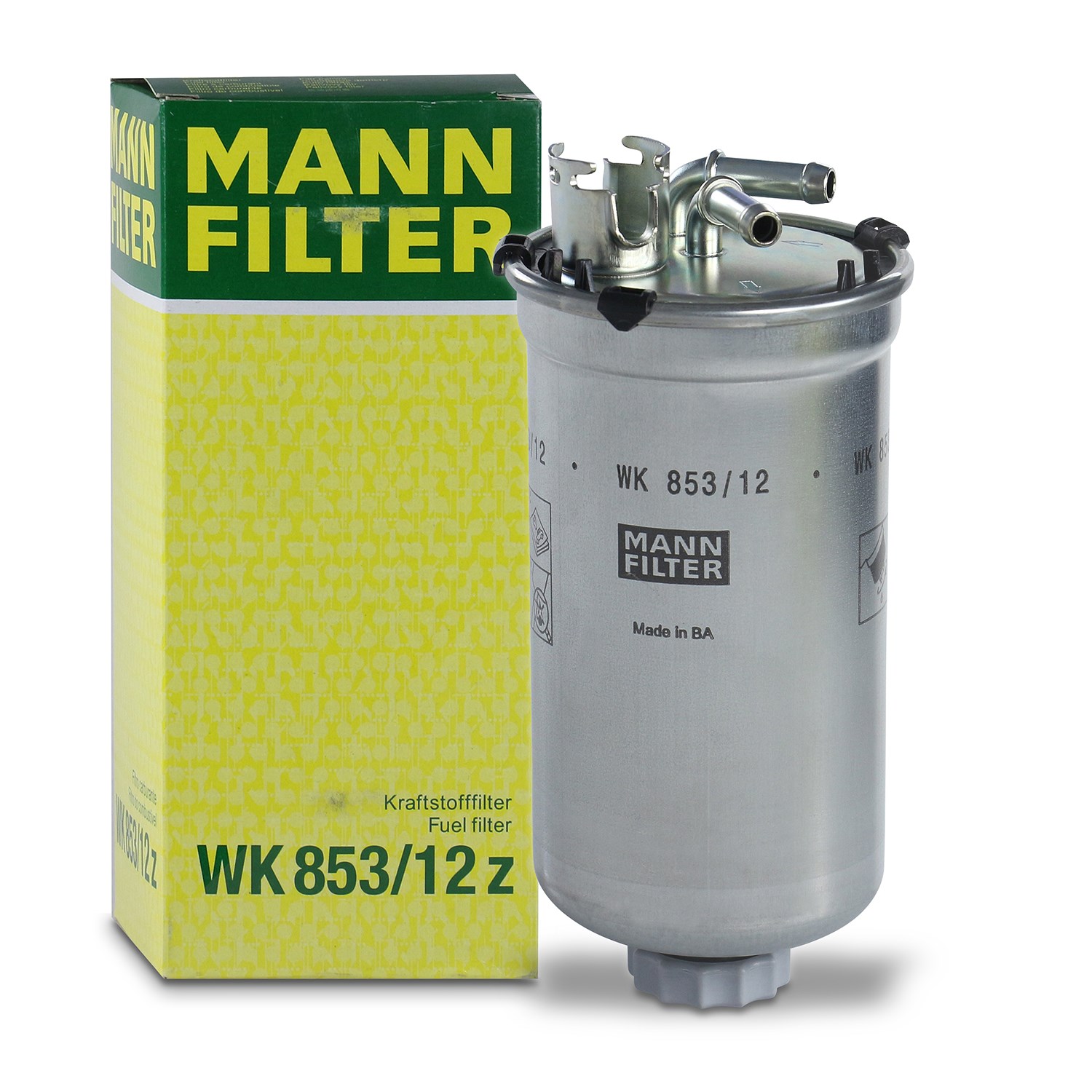 Mann-filter Kraftstofffilter [Hersteller-Nr. WK853/12Z] für VW, Skoda, Seat