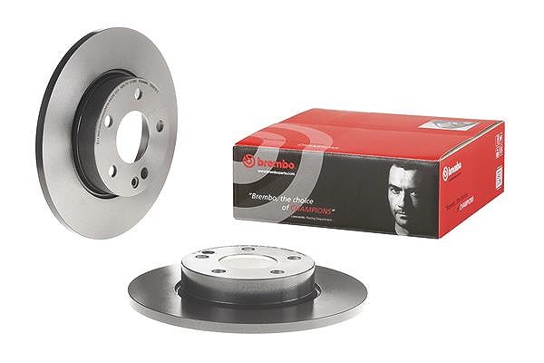 Brembo Bremsscheibe Vorderachse Voll [Hersteller-Nr. 08.8679.11] für Mercedes-Benz
