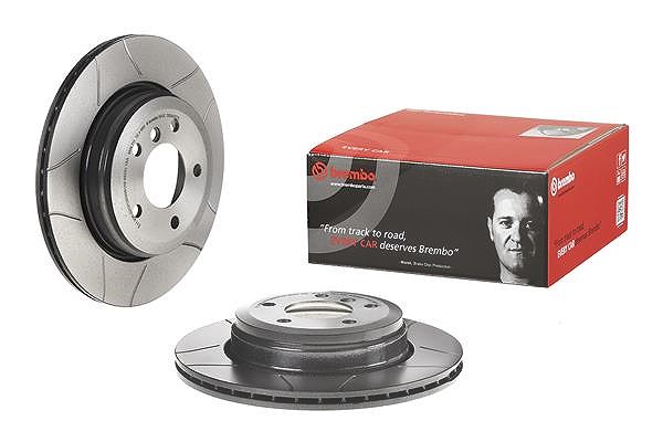Brembo Bremsscheibe Hinterachse Belüftet [Hersteller-Nr. 09.9425.75] für BMW