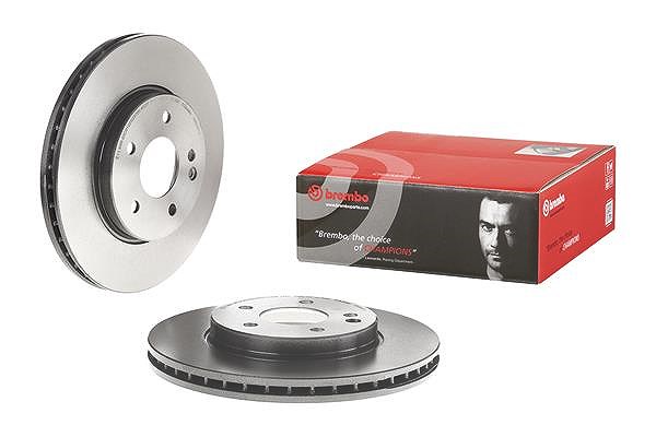 Brembo Bremsscheibe Vorderachse Belüftet [Hersteller-Nr. 09.6845.11] für Mercedes-Benz