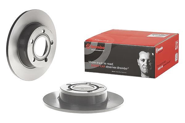 2x Bremsscheibe voll 08.9084.11 BREMBO für AUDI A6 C5 A6 C5 Avant ALLROAD C5 - Bild 9