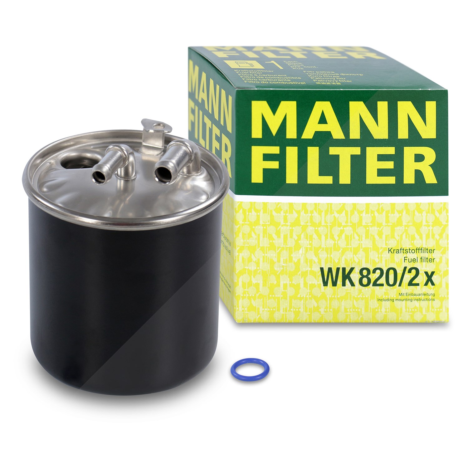 Mann-filter Kraftstofffilter [Hersteller-Nr. WK820/2x] für Mercedes-Benz