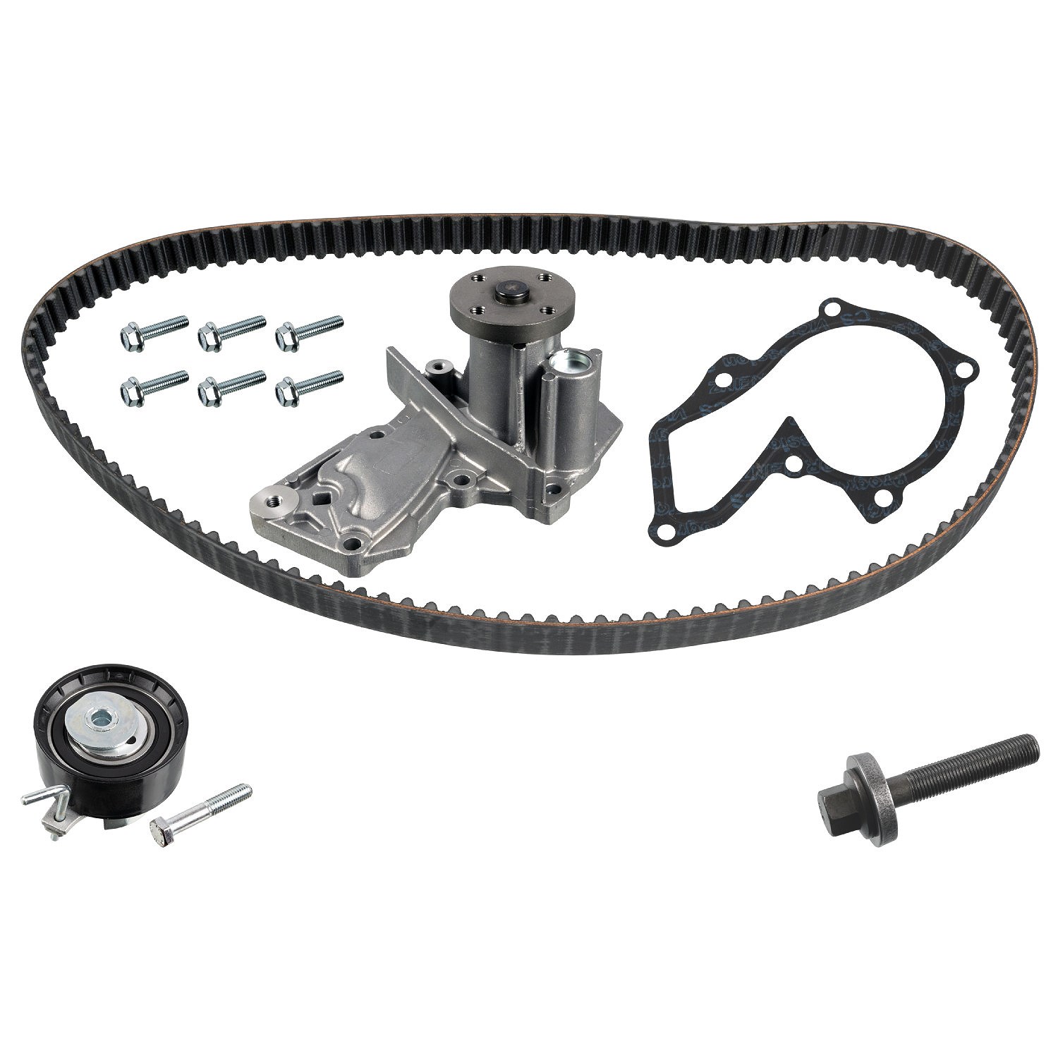 Febi Bilstein Wasserpumpe + Zahnriemensatz [Hersteller-Nr. 173068] für Ford, Volvo