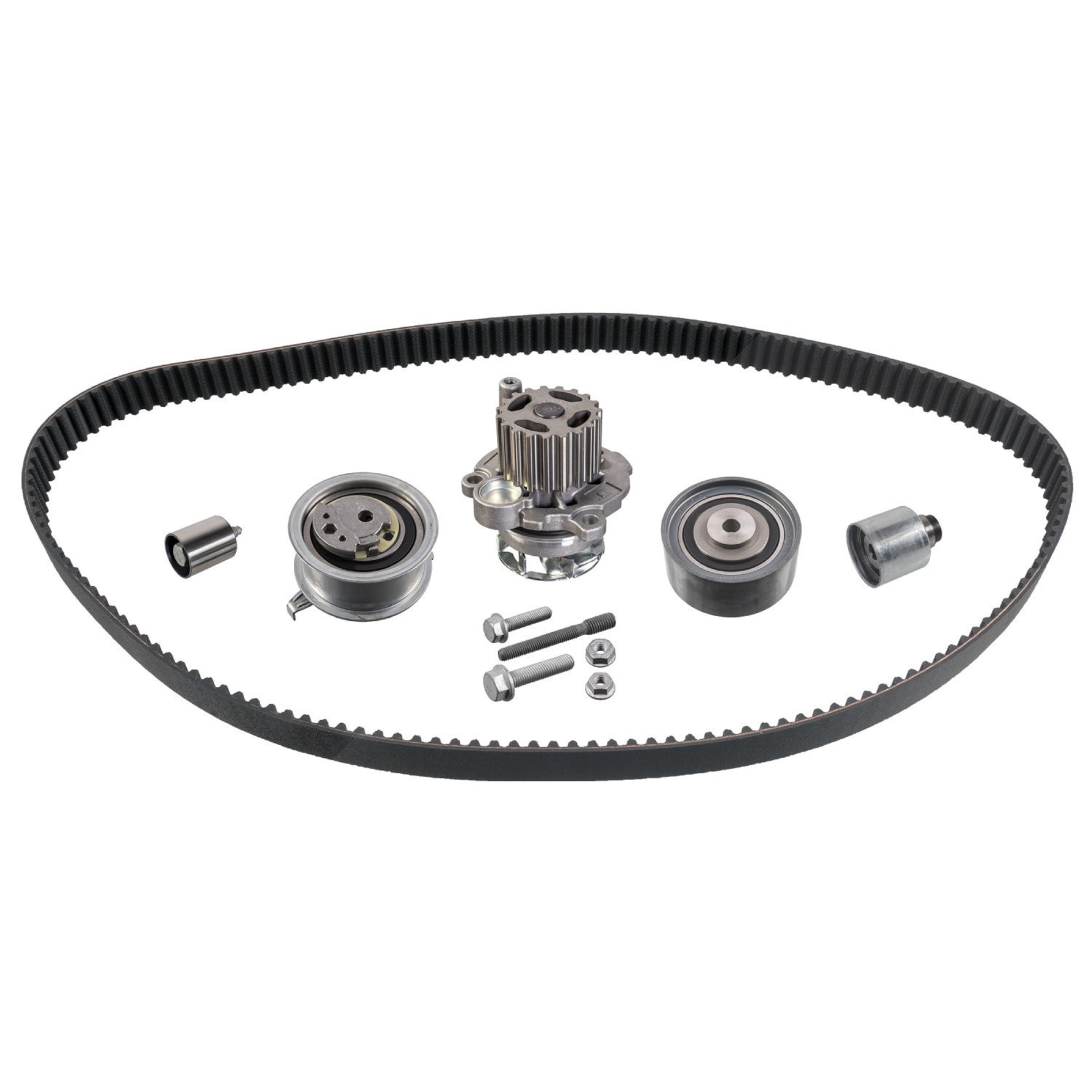 Febi Bilstein Wasserpumpe + Zahnriemensatz [Hersteller-Nr. 45117] für Seat, Skoda, Audi, VW