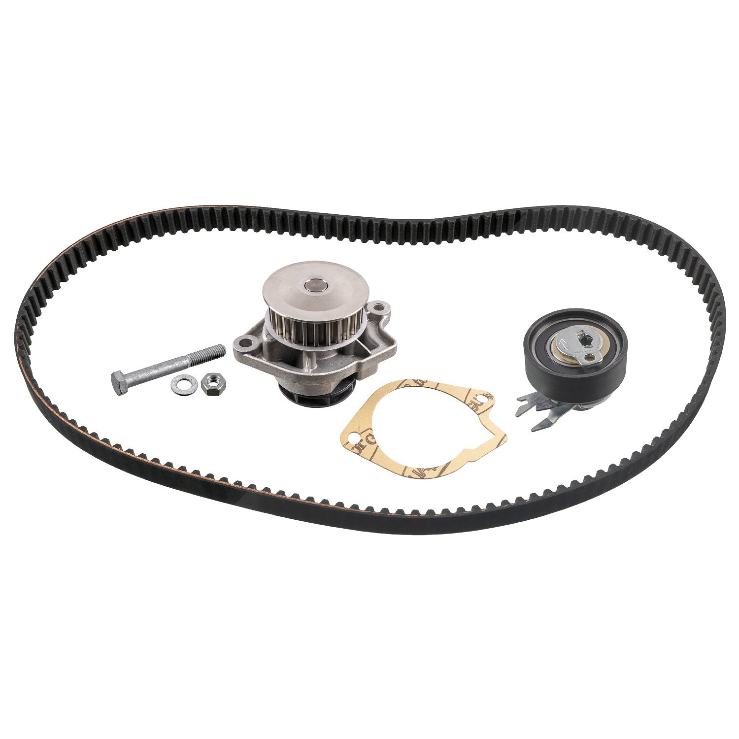 Febi Bilstein Wasserpumpe + Zahnriemensatz [Hersteller-Nr. 45136] für VW, Seat
