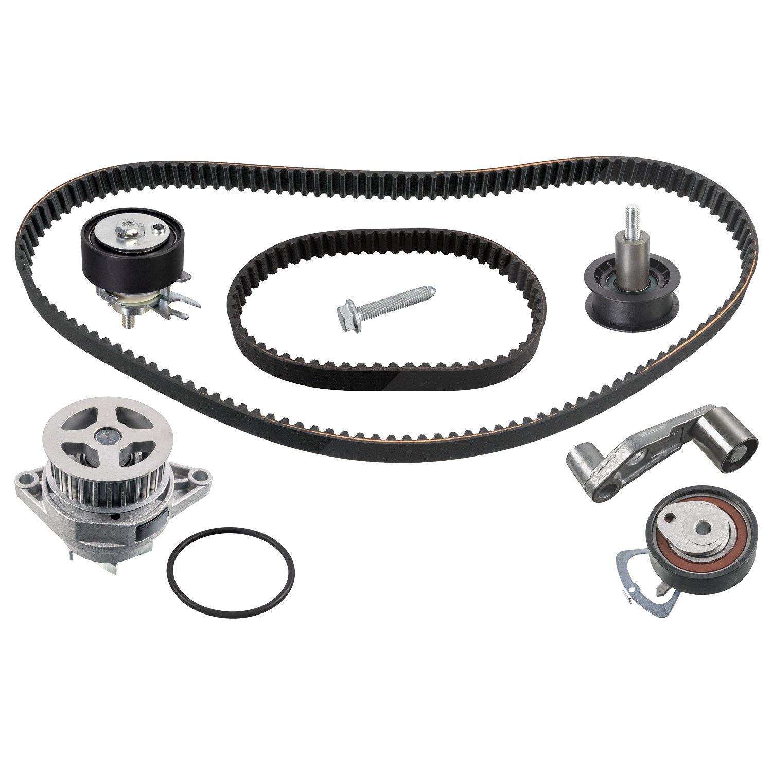 Febi Bilstein Wasserpumpe + Zahnriemensatz [Hersteller-Nr. 45131] für VW, Audi, Seat