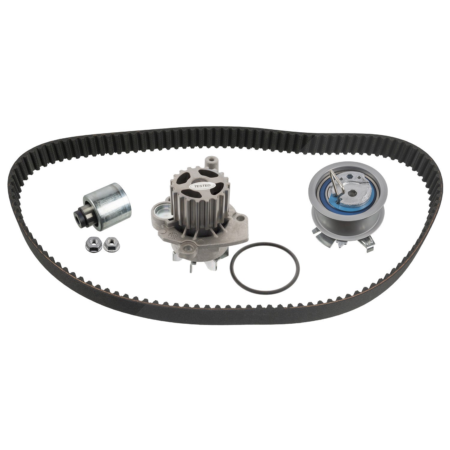 Febi Bilstein Wasserpumpe + Zahnriemensatz [Hersteller-Nr. 40618] für VW, Ford, Audi, Skoda, Seat