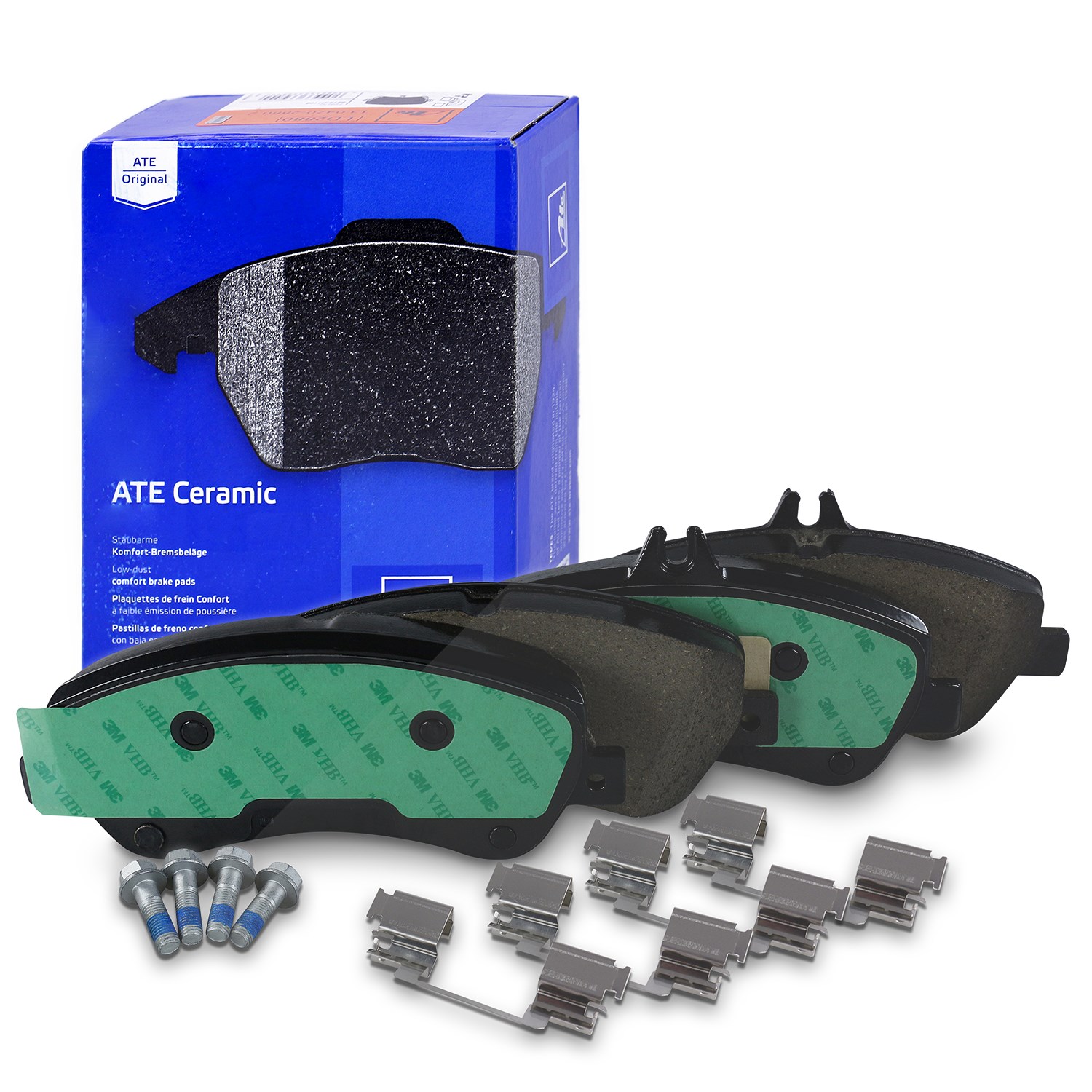 Ate CERAMIC Bremsbelagsatz vorne [Hersteller-Nr. 13.0470-3852.2] für Mercedes-Benz