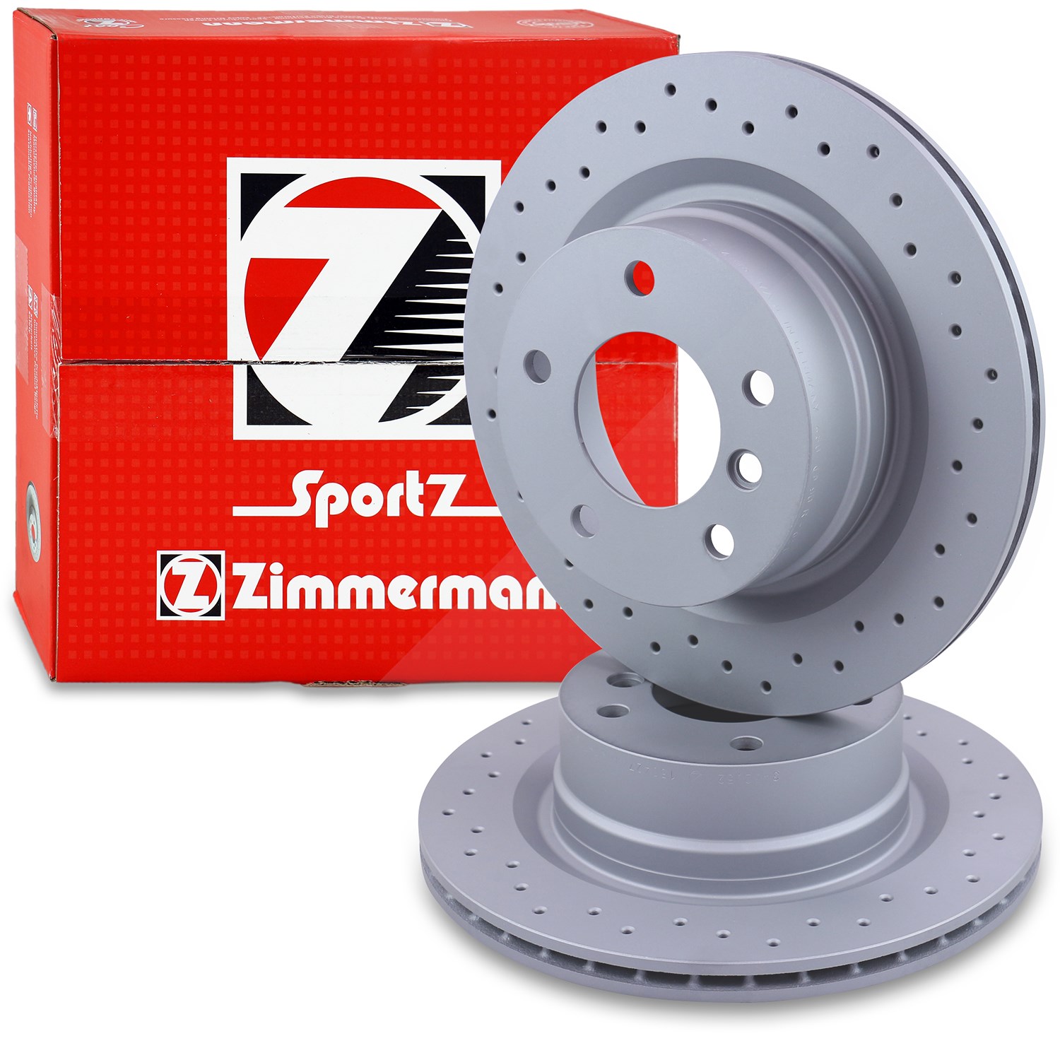 Zimmermann Sport-Bremsscheibe Ø300 belüftet Hinterachse [Hersteller-Nr. 150.3462.52] für BMW