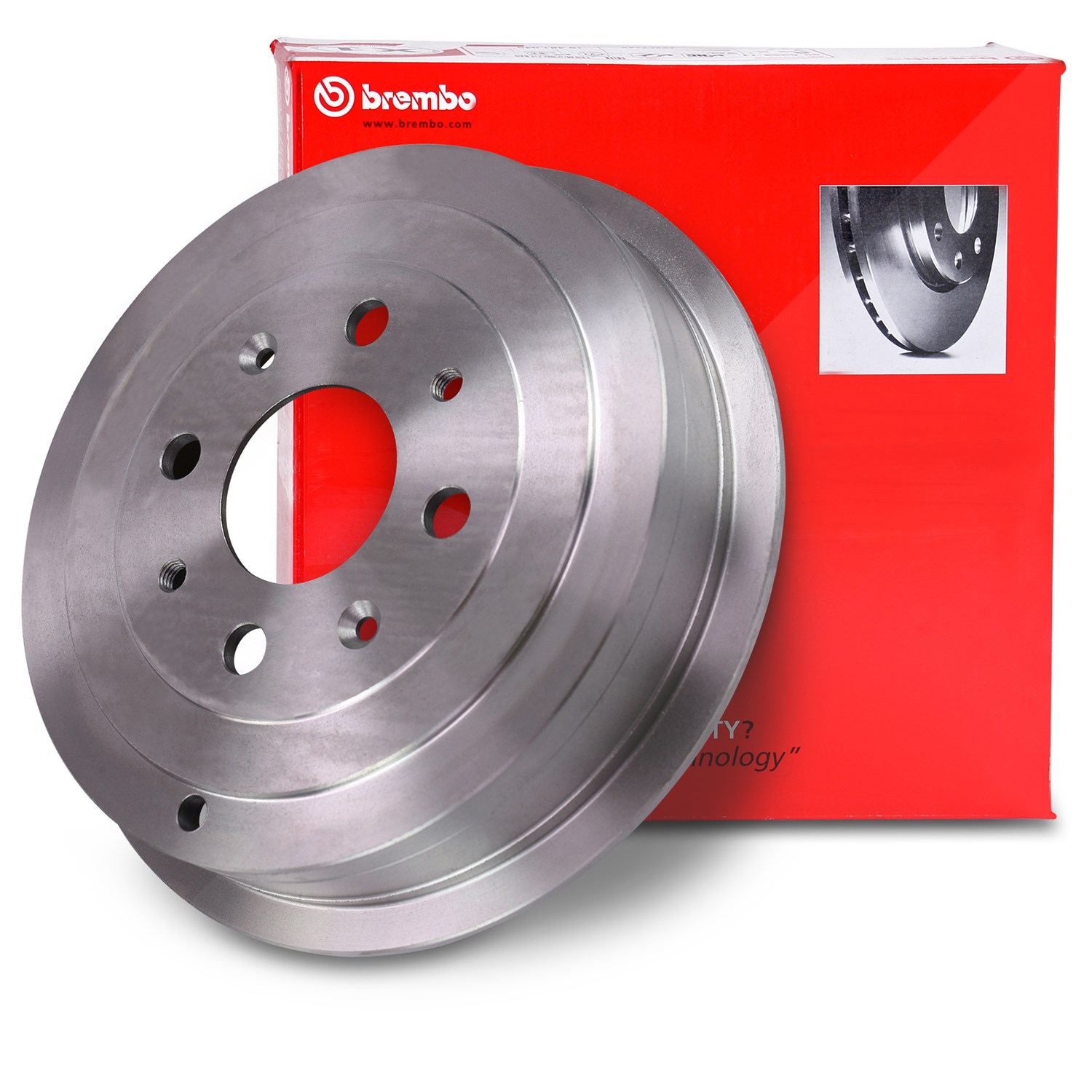 Brembo 1x Bremstrommel Hinterachse [Hersteller-Nr. 14.A854.10] für Vauxhall, Fiat, Opel