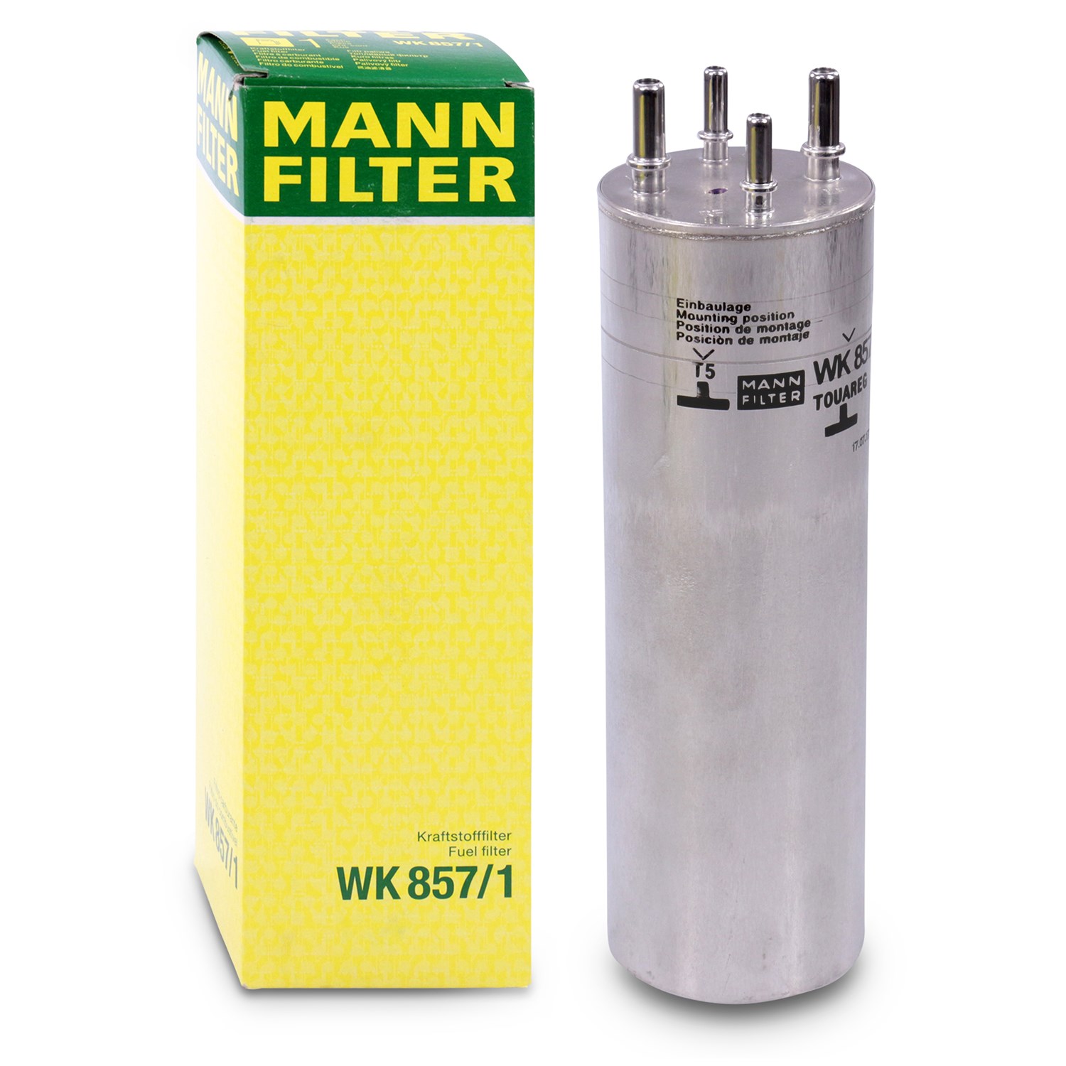 Mann-filter Kraftstofffilter [Hersteller-Nr. WK857/1] für Maserati, VW