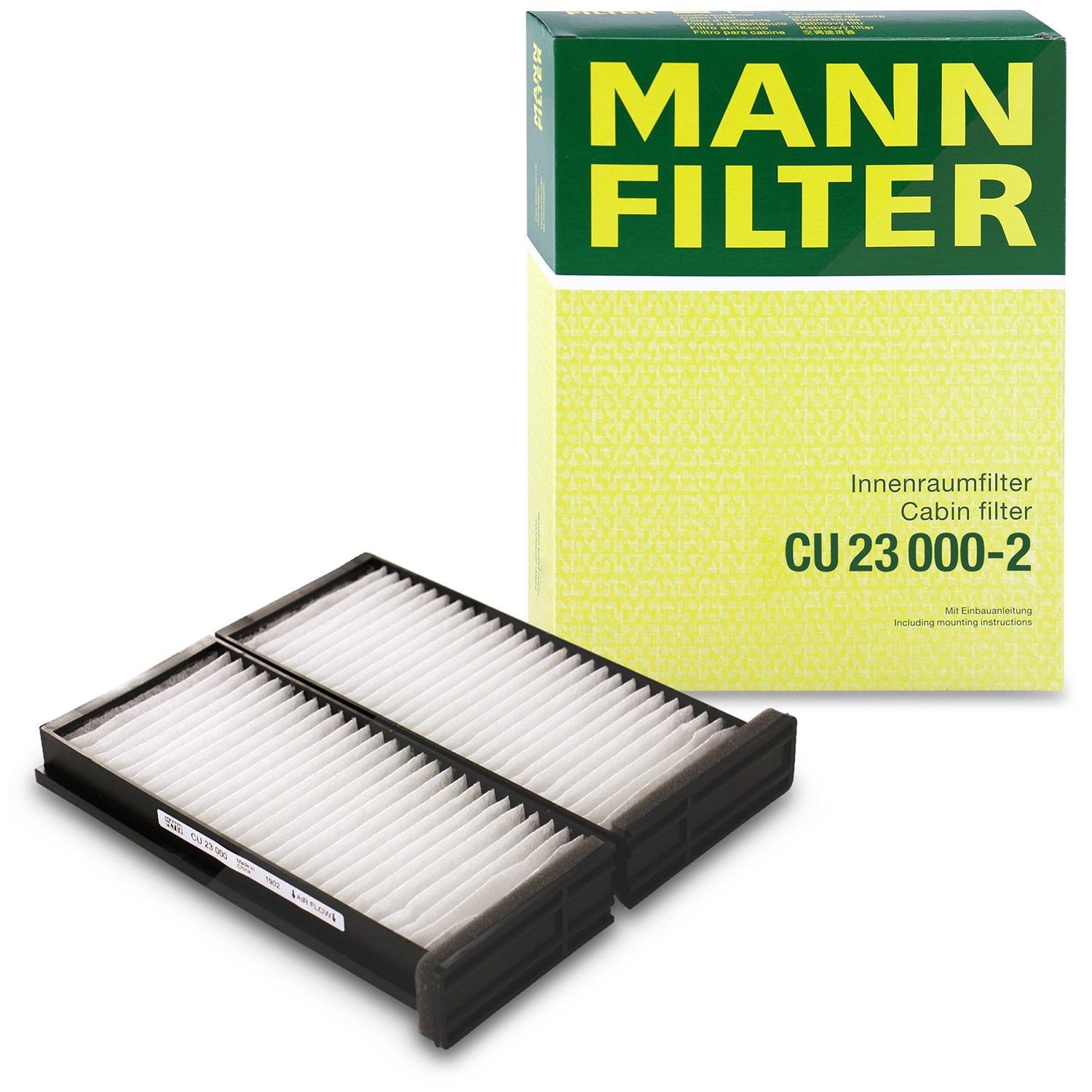 Mann-filter Filter, Innenraumluft [Hersteller-Nr. CU23000-2] für Mitsubishi, Honda
