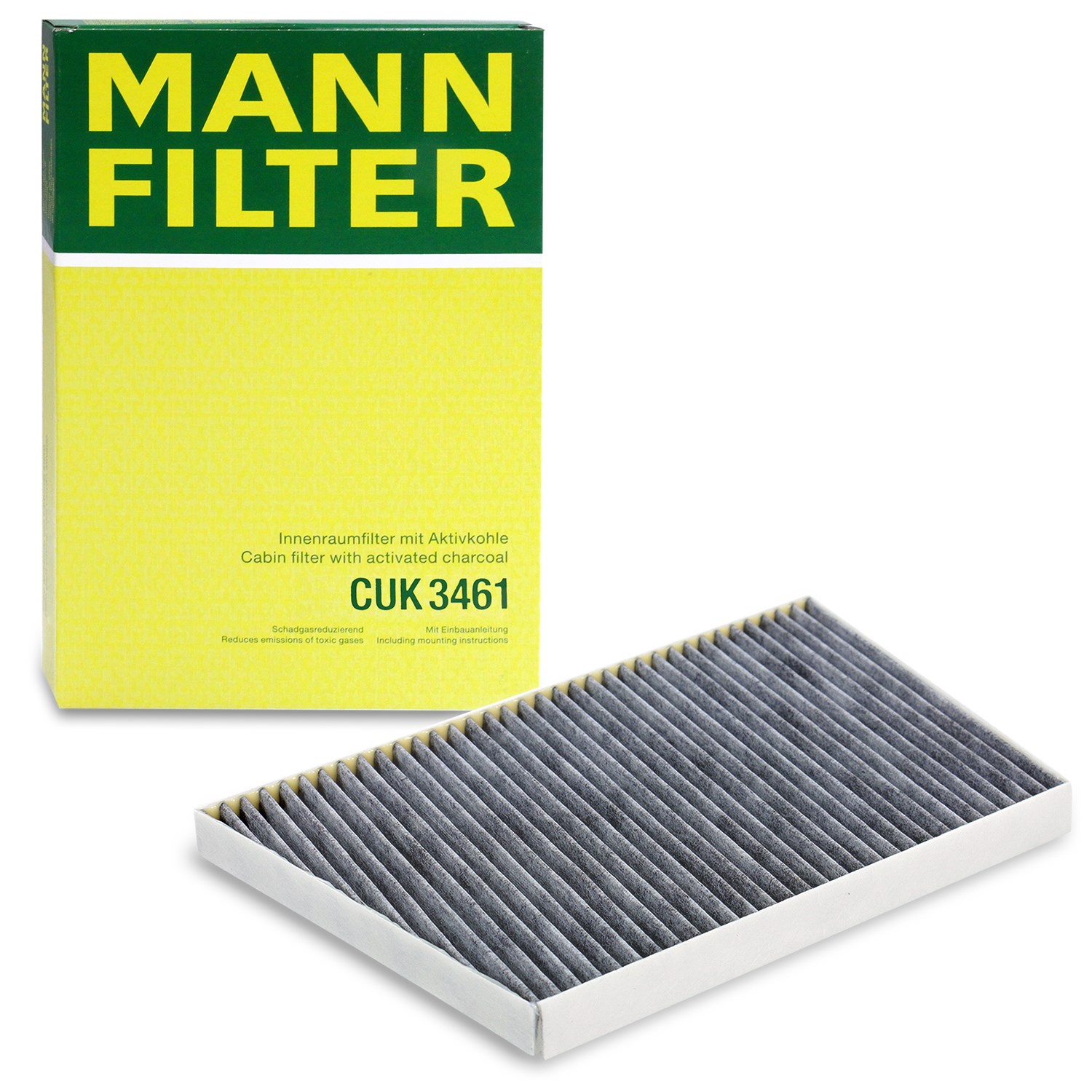 Mann-filter Filter, Innenraumluft [Hersteller-Nr. CUK3461] für Mercedes-Benz