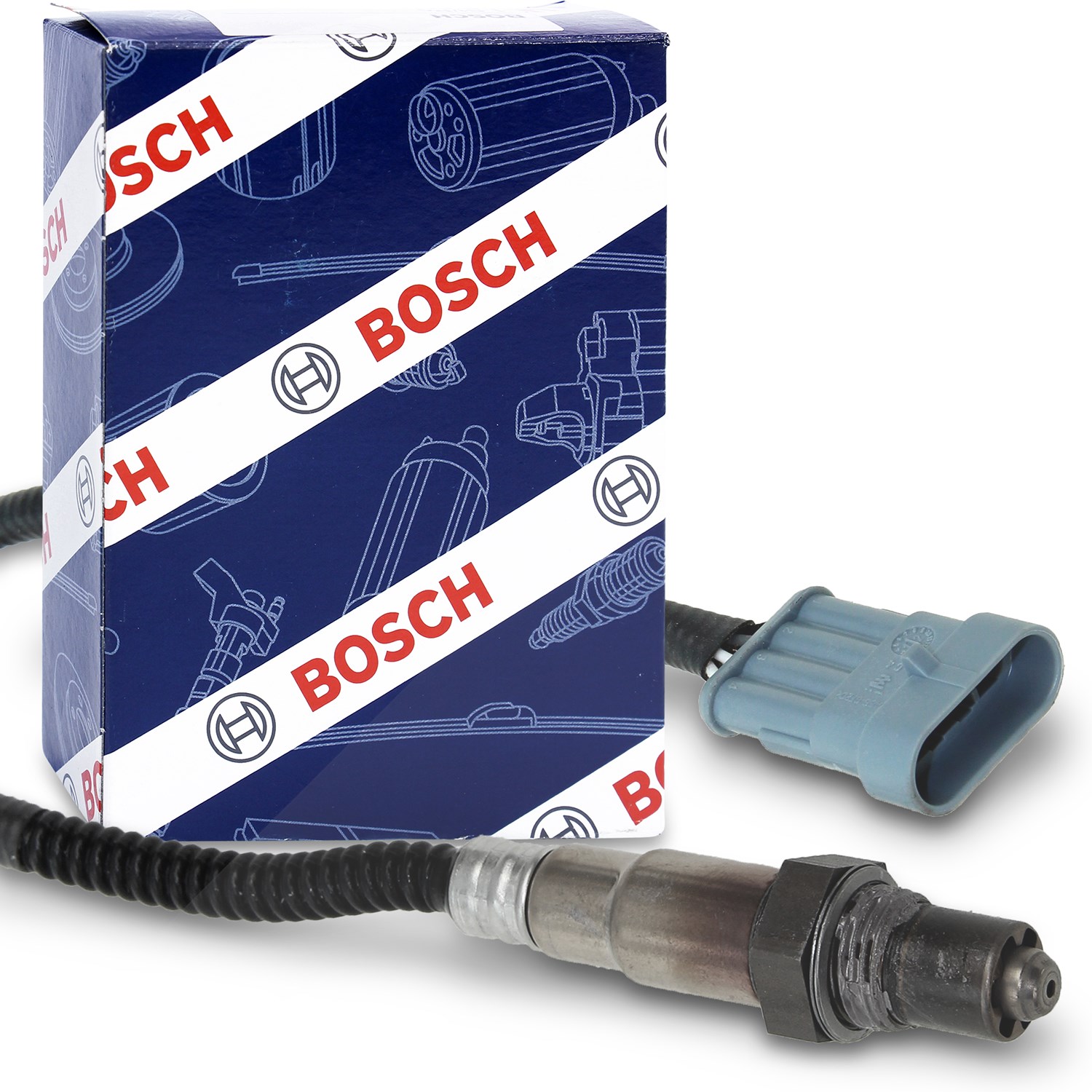 Bosch Lambdasonde [Hersteller-Nr. 0258006376] für Lancia, Fiat, Alfa Romeo