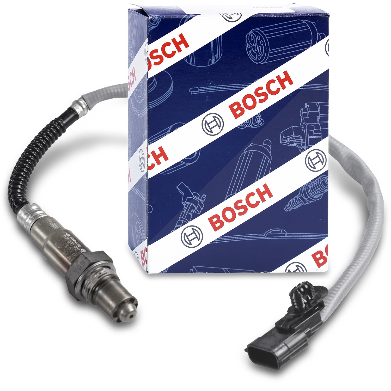 Bosch Lambdasonde [Hersteller-Nr. 0258006953] für Renault, Mercedes-Benz