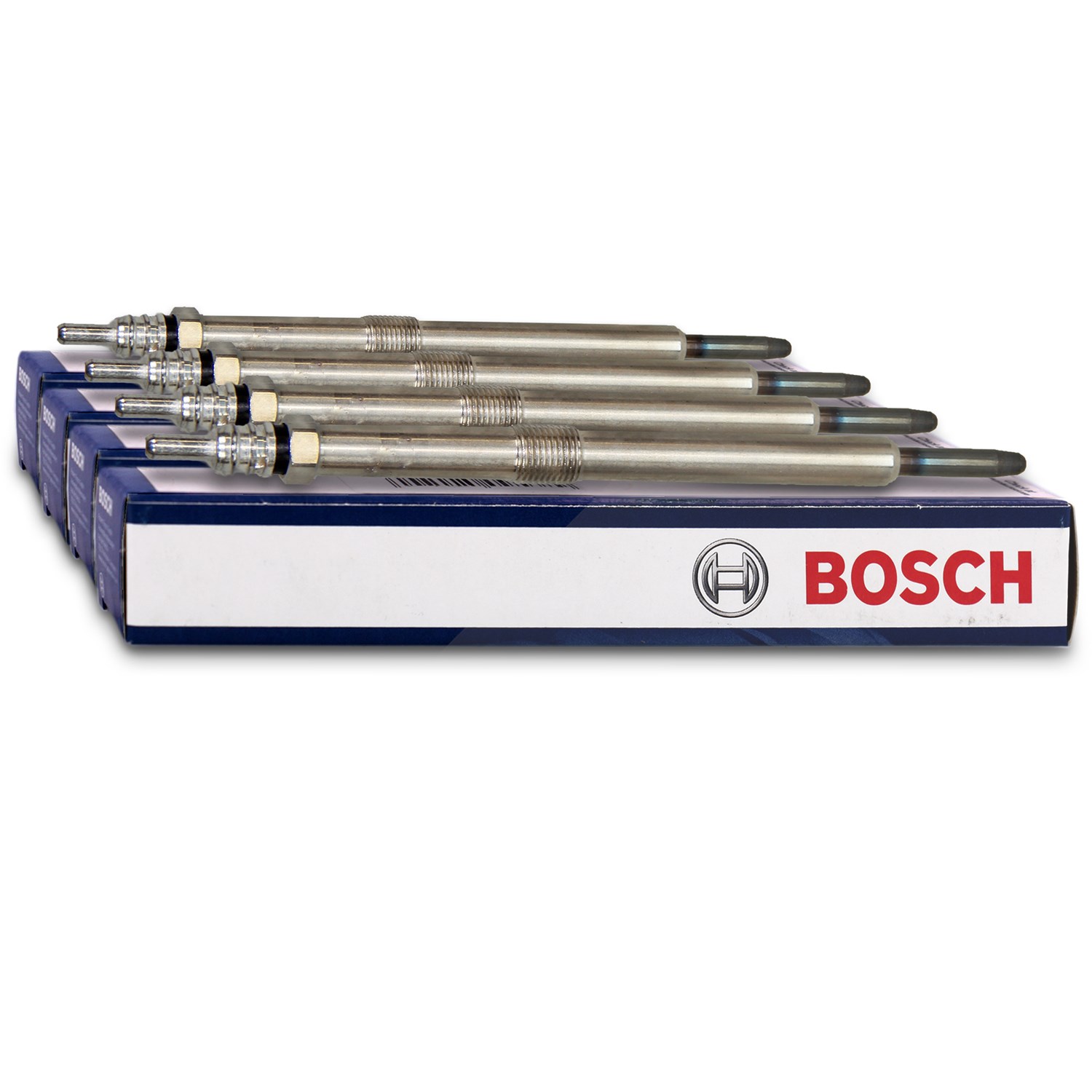 Bosch 4x Glühkerze Duraterm GLP057 [Hersteller-Nr. 0250202128] für Opel, Renault, Nissan