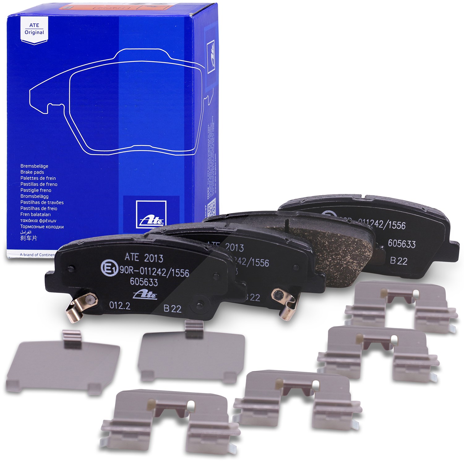 Ate Bremsbelagsatz hinten [Hersteller-Nr. 13.0460-5633.2] für Hyundai, Kia