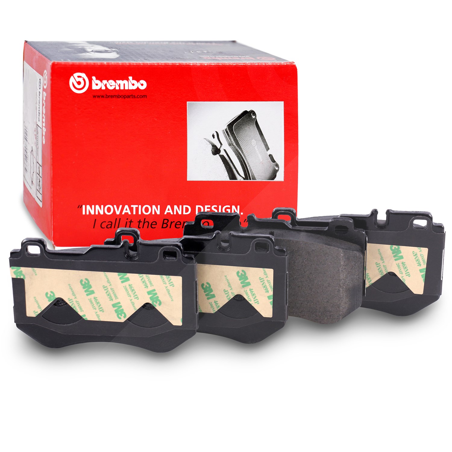 Brembo Bremsbelagsatz vorne [Hersteller-Nr. P50123] für Mercedes-Benz