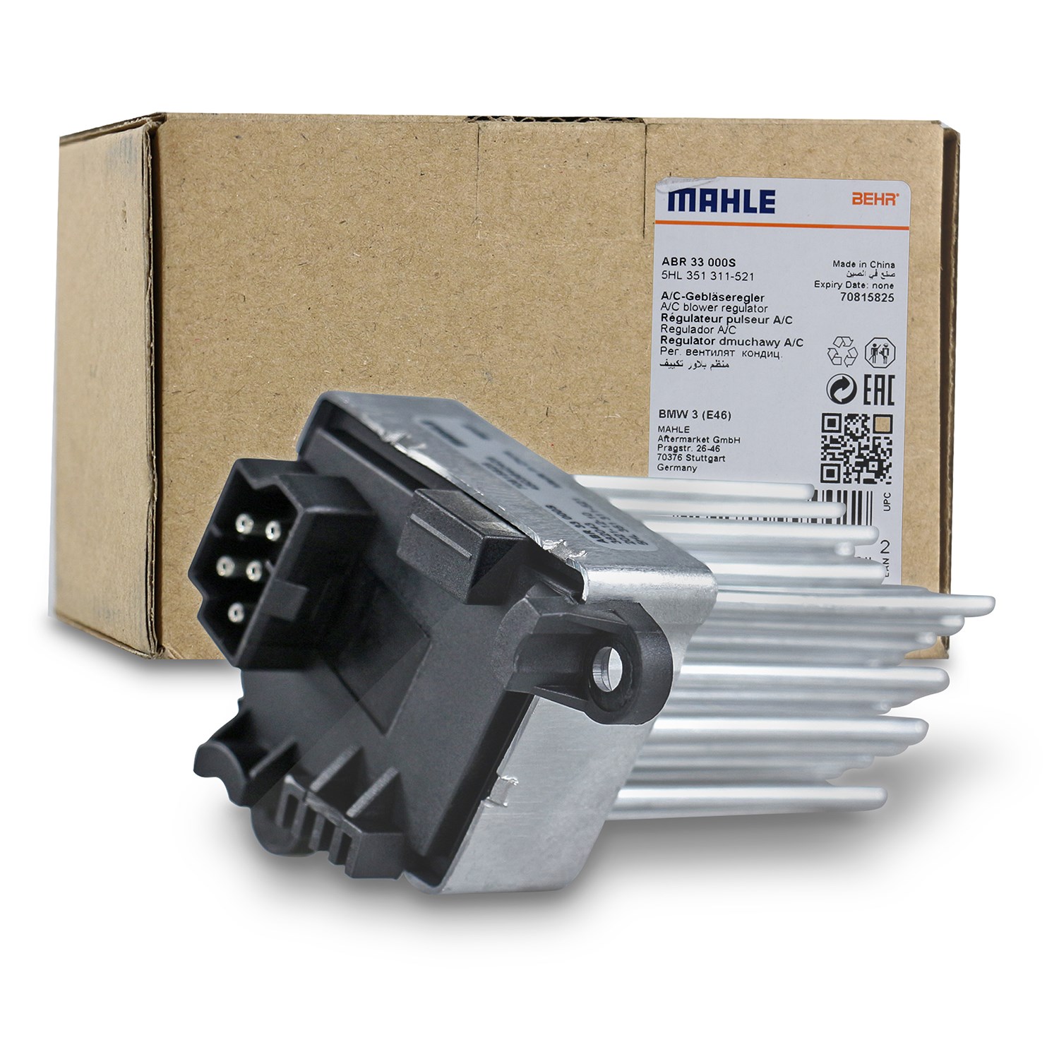 Mahle Regler, Innenraumgebläse [Hersteller-Nr. ABR33000S] für BMW