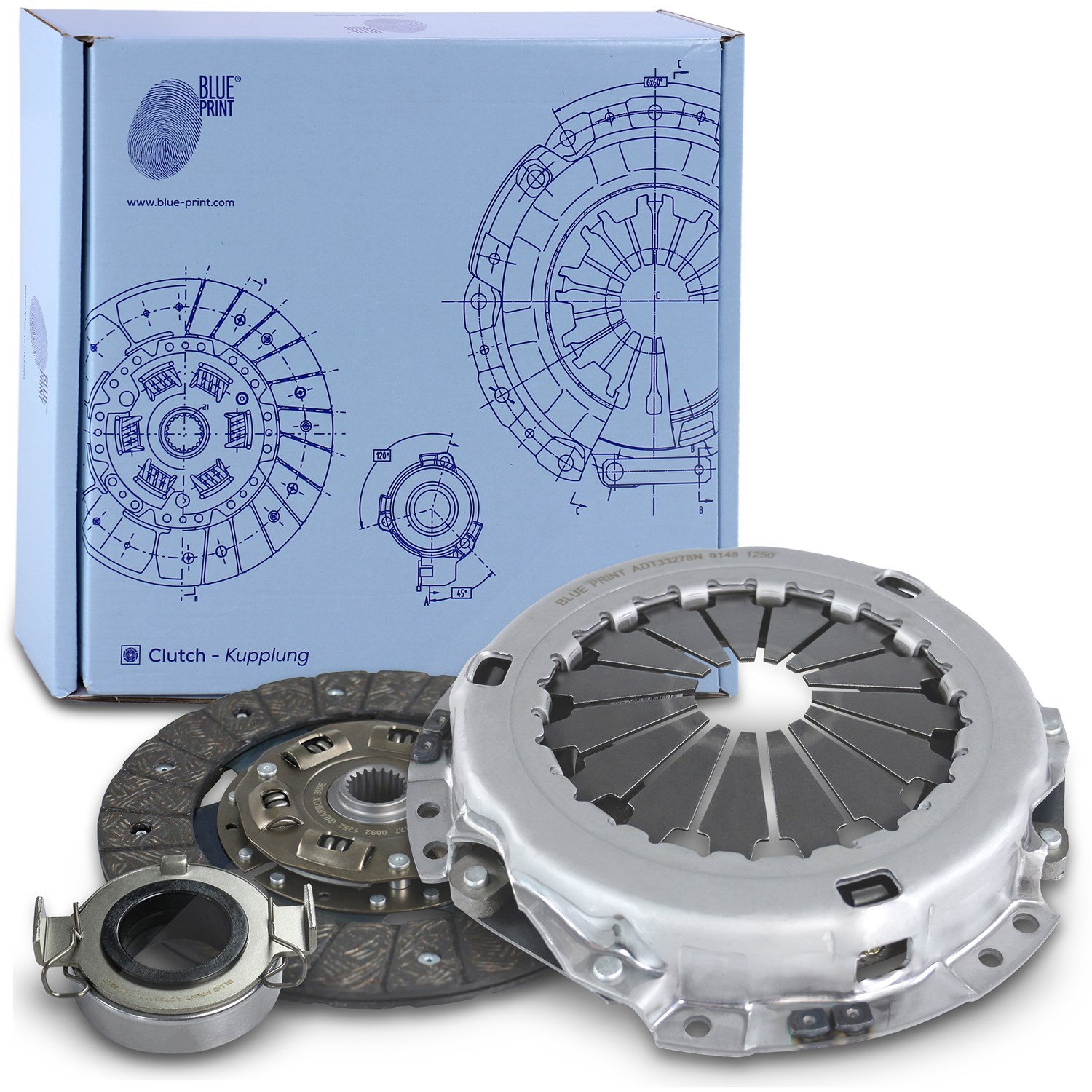 Blue Print Kupplungssatz [Hersteller-Nr. ADT330111] für Toyota