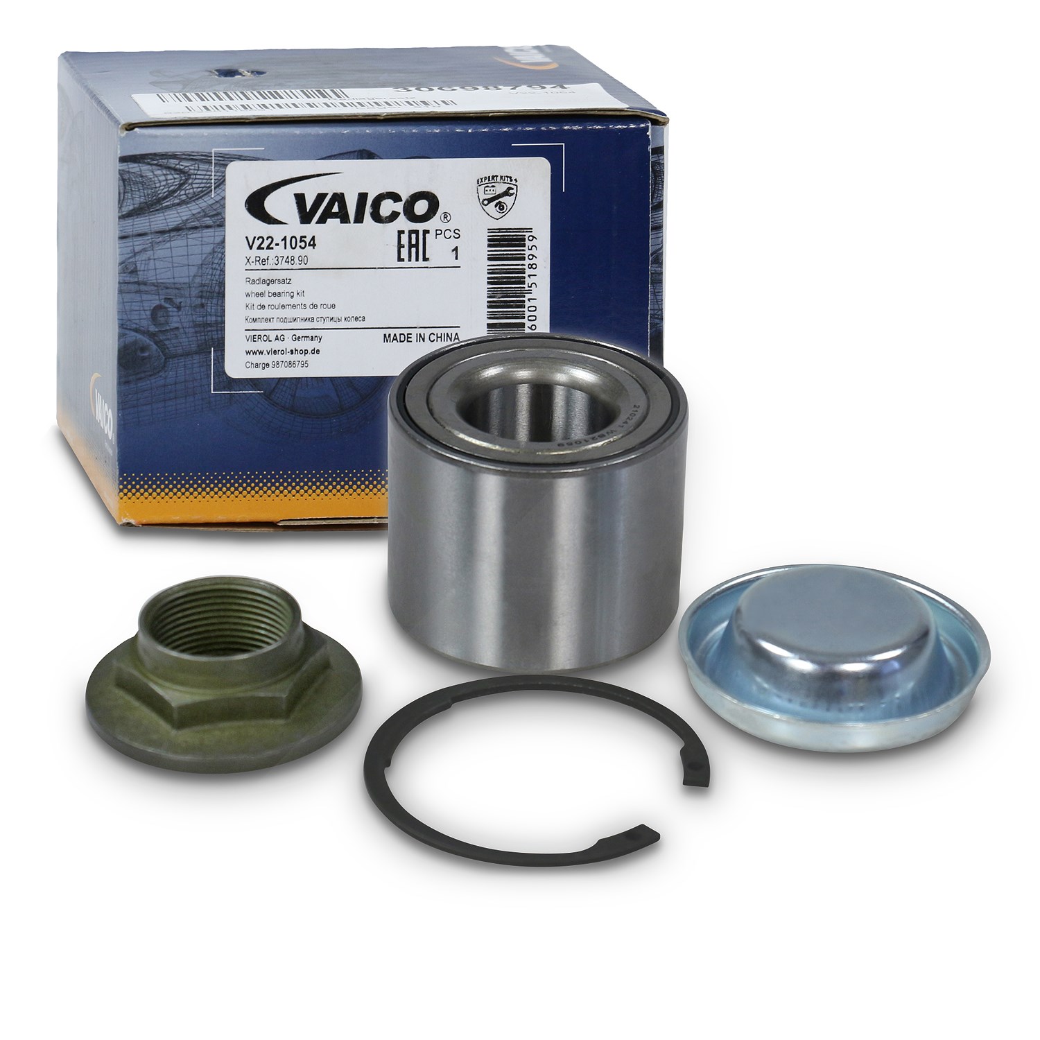 Vaico Radlagersatz [Hersteller-Nr. V22-1054] für Opel, Ds, Vauxhall, Peugeot, Citroën