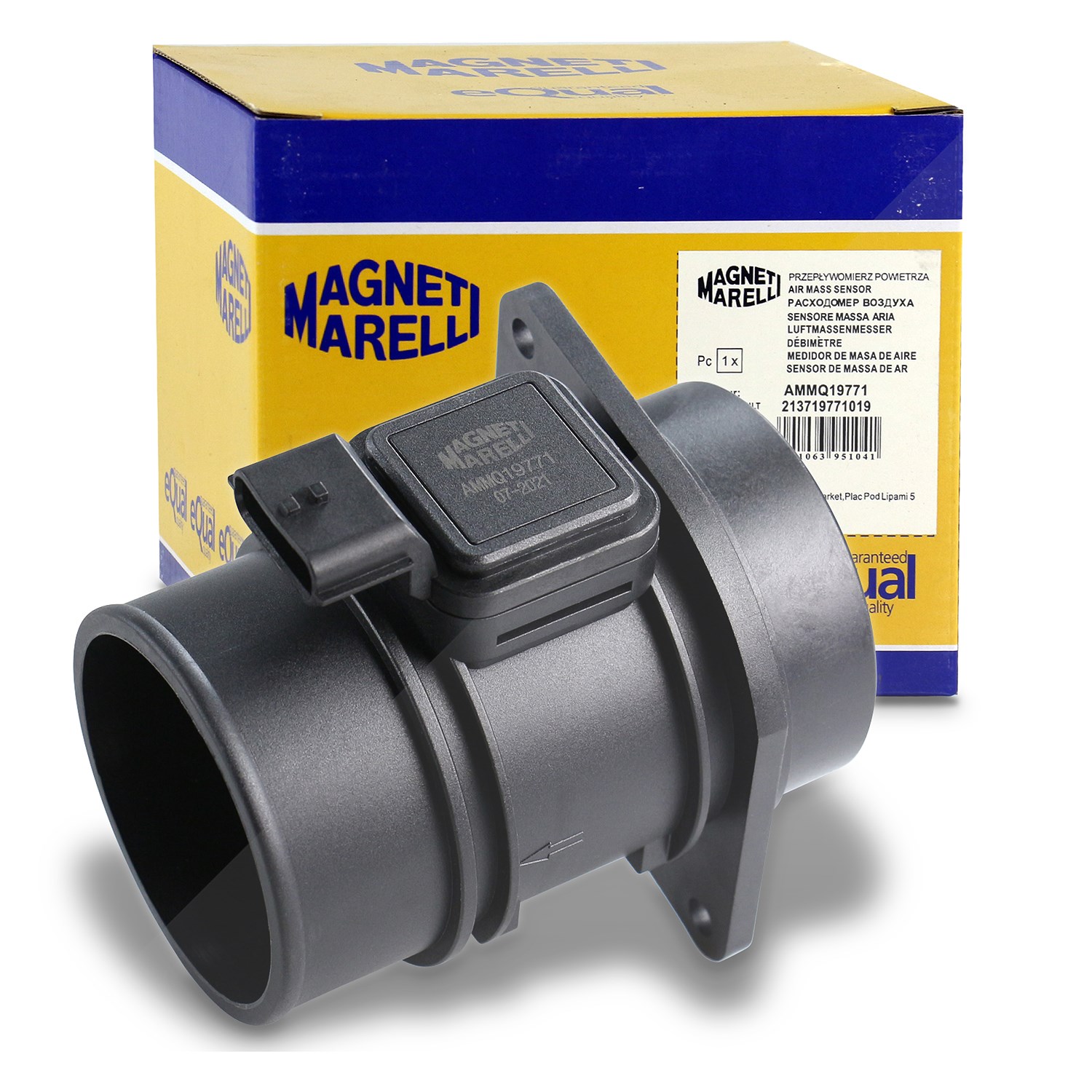 Magneti Marelli Luftmassenmesser [Hersteller-Nr. 213719771019] für Renault, Nissan, Opel