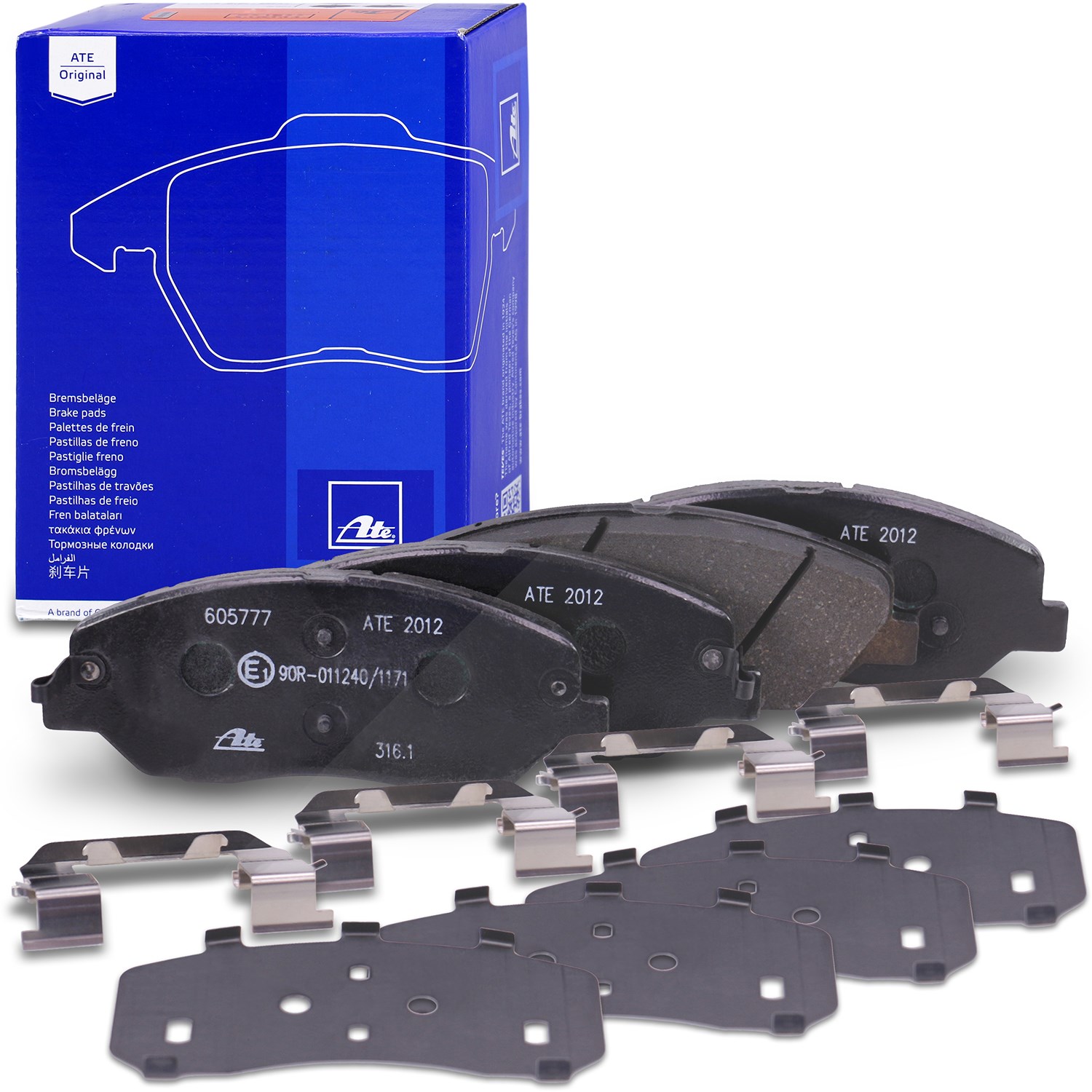 Ate Bremsbelagsatz vorne [Hersteller-Nr. 13.0460-5777.2] für Hyundai, Kia