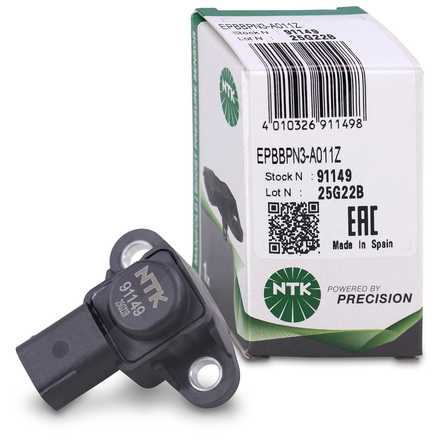 Ntk Sensor, Saugrohrdruck [Hersteller-Nr. 91149] für Jeep, Smart, Mercedes-Benz