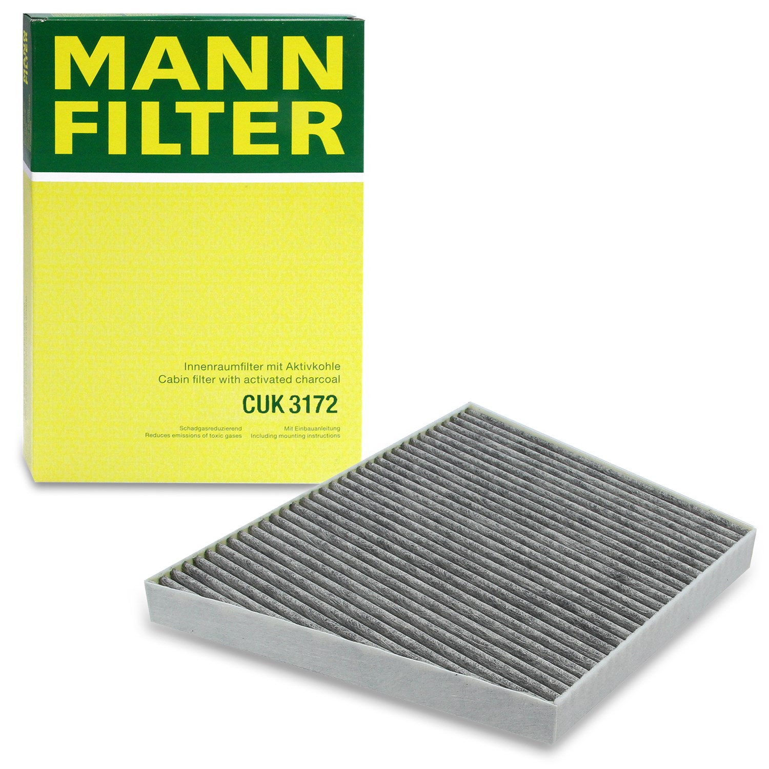 Mann-filter Filter, Innenraumluft [Hersteller-Nr. CUK3172] für Mercedes-Benz