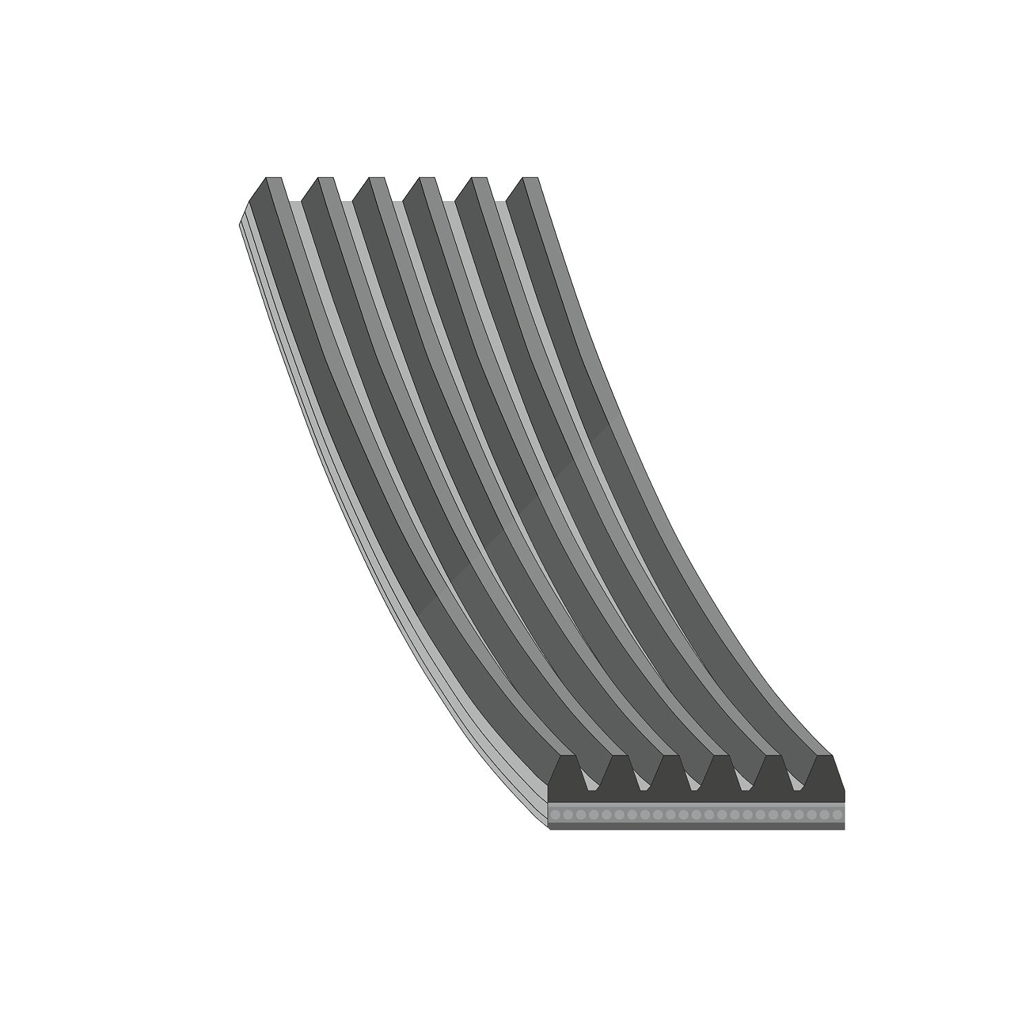 Febi Bilstein Keilrippenriemen [Hersteller-Nr. 29015] für VW