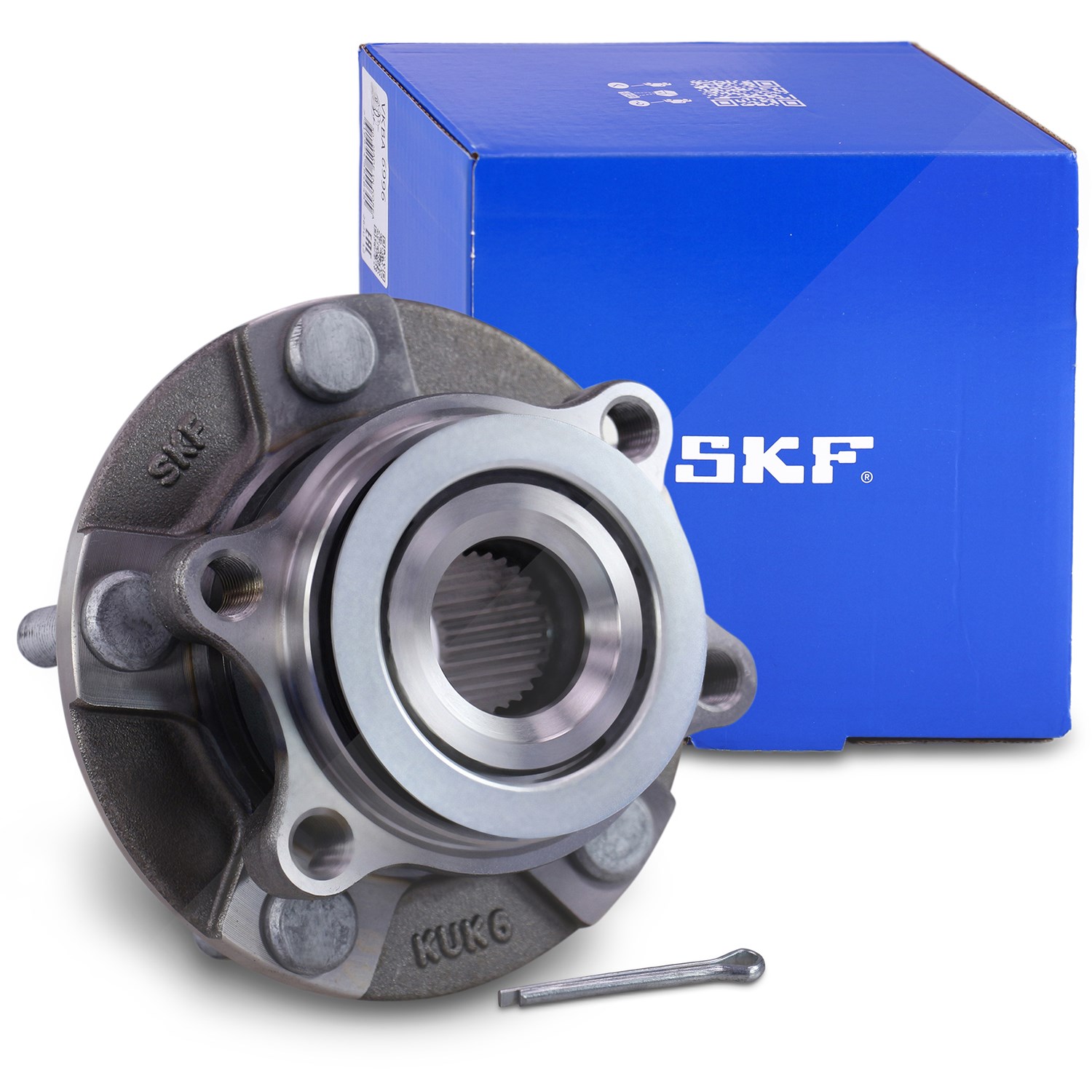 Skf Radlager mit Radnabe vorne [Hersteller-Nr. VKBA6996] für Nissan, Renault