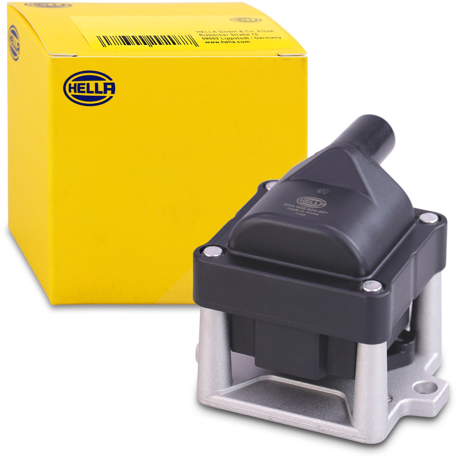 Hella Zündspule [Hersteller-Nr. 5DA006623-951] für Audi, Seat, Skoda, VW